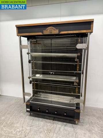 Ubert FF36 E Verticale Kippengrill Grill 6 spiezen 400V, Ophalen of Verzenden, Nieuw in verpakking