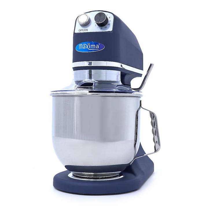 Planeetmenger - 7 L - Tot 2 Kg Deeg - Staalblauw Mat, Electroménager, Mélangeurs de cuisine, Envoi
