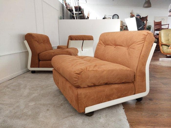 C&B Italia - Mario Bellini - Zitgroep (4) - amanta -, Antiquités & Art, Art | Objets design