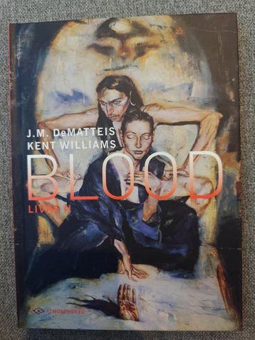 Blood T1 + T2 - Livre I + Livre II + 2x dédicaces - 2x C - 2, Nieuw