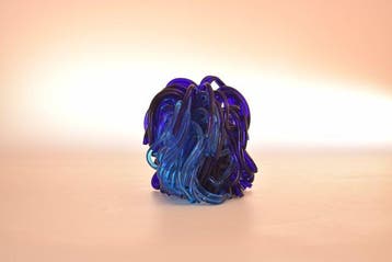 Eros Raffael - Sculpture, MEDUSA 02ME2026 - 21 cm - verre de