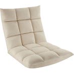 tectake Relaxfauteuil Snooze, 2 in 1, fluweel, 14-voudig ver, Verzenden