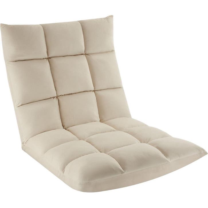 tectake Relaxfauteuil Snooze, 2 in 1, fluweel, 14-voudig ver, Maison & Meubles, Chaises, Envoi