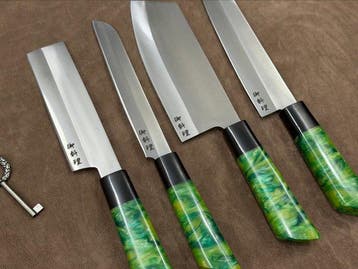 Keukenmes - Gyuto, Cleaver, Santoku & Nakiri - Premium