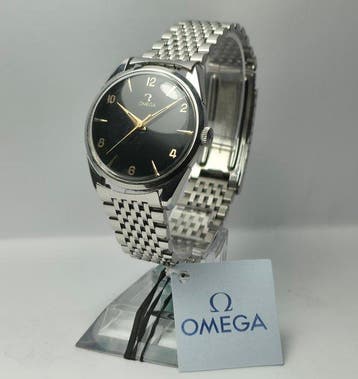 Omega - Omega Vintage Classic 1958 Cal. 284 Black dial -, Nieuw