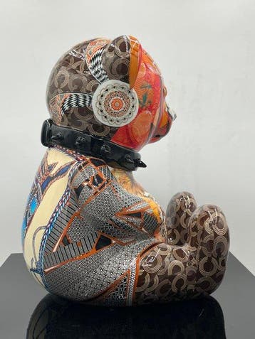 Naor - Bear hermès pop art, Antiquités & Art
