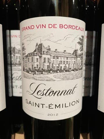 2012 Château Lestonnat - Saint-Émilion - 6 Bouteilles (0,75, Nieuw
