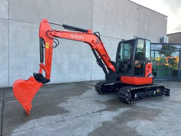 Veiling: Midigraafmachine Kubota KX155-5 Diesel 2016, Ophalen