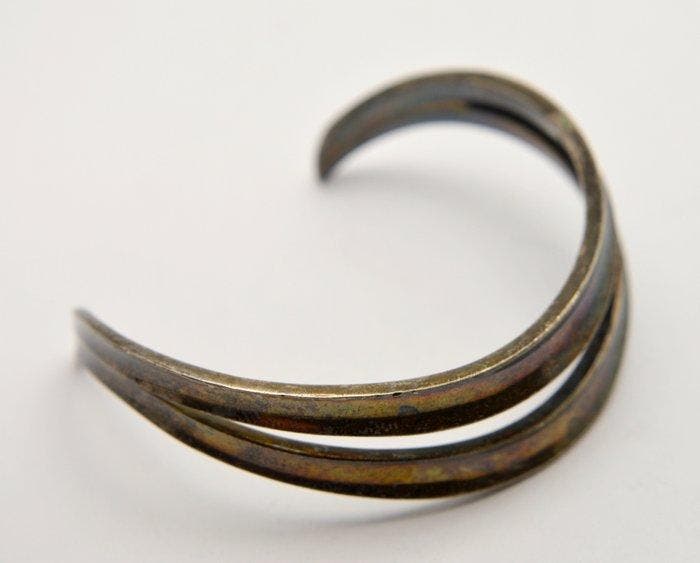 Zonder minimumprijs - Armband 925 zilver - Warming,, Handtassen en Accessoires, Armbanden