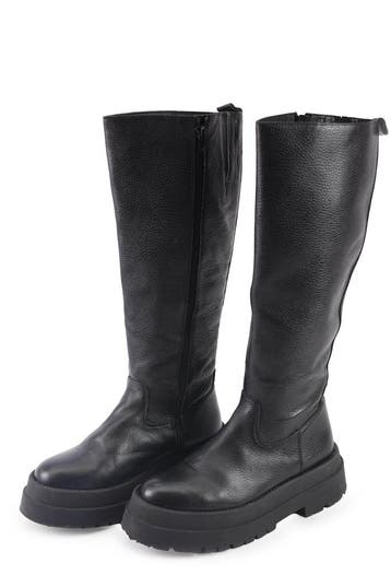 Omoda Laarzen in maat 40 Zwart, Kleding | Dames, Hoge laarzen, Verzenden, Zwart, Omoda
