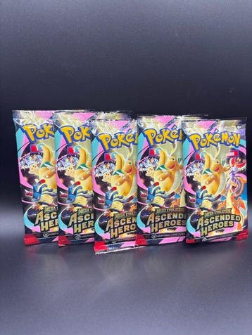 Pokémon - 5 Booster pack - Ascended Heroes, Nieuw