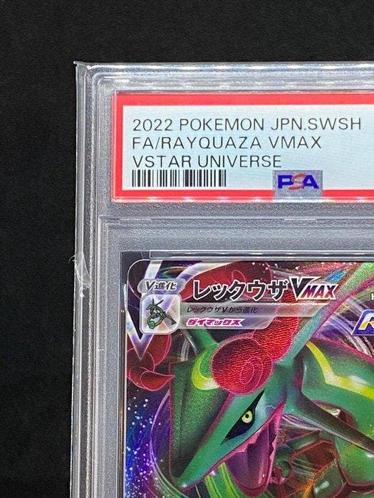 Pokémon - 1 Graded card - Rayquaza VMAX #108/172 RRR Full, Hobby & Loisirs créatifs, Jeux de cartes à collectionner | Pokémon