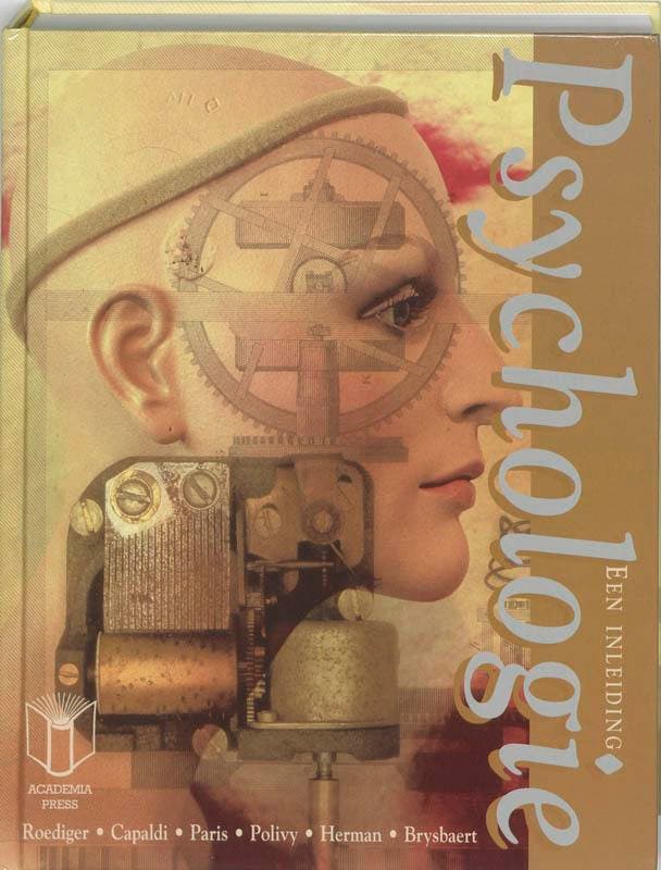 Psychologie 9789038201467, Boeken, Psychologie, Gelezen, Verzenden