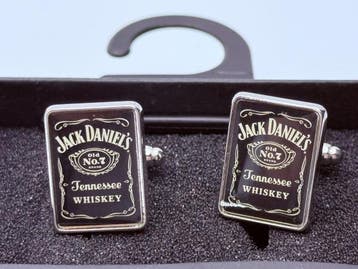 Veiling - Jack Daniels | Exclusieve Old No. 7 Manchetknopen, Antiek en Kunst
