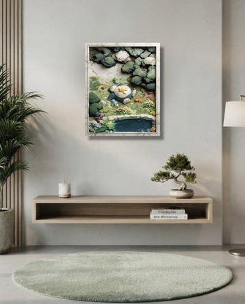 Makayhos - [Canvas] Snorlax Sanctuary – Marble Forest, Nieuw