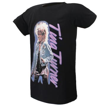 Tina Turner Live Performance Vertical Logo T-Shirt - Officië