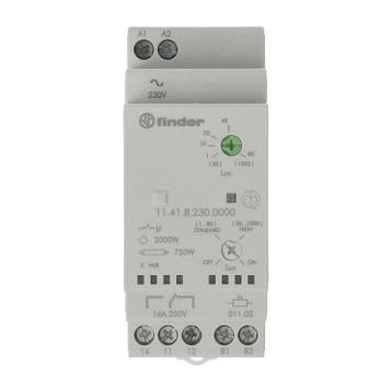 Finder 11 Schemerschakelaar voor DIN-rail - 11.41.8.230.0000, Verzenden, Nieuw
