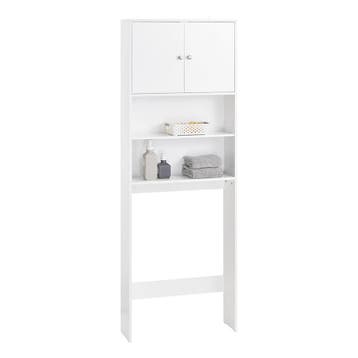 2dekans | SoBuy BZR165-W Wasmachinemeubel – Wit – 65x20x182, Ophalen of Verzenden, Nieuw