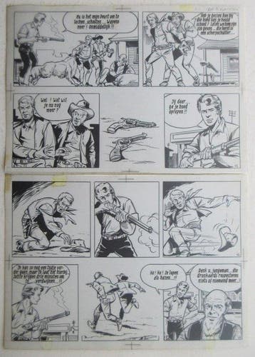 Bessy 85 - Originele pagina (p.11) - De drie vlechten - 1, Nieuw