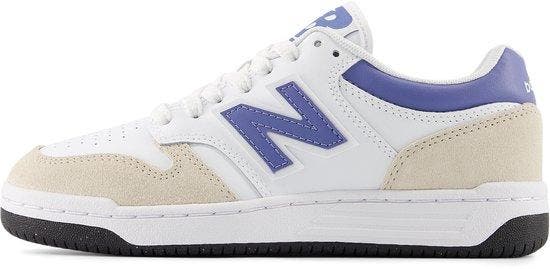 New Balance GB480 Unisex Sneakers - NB White Maat 39 (Mode), Kleding | Dames, Schoenen, Nieuw, Verzenden