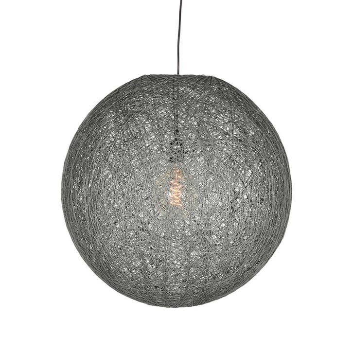 Hanglamp Twist | Grijs | Vlas | XL LABEL51, Zakelijke goederen, Horeca | Keukenapparatuur, Nieuw in verpakking, Verzenden