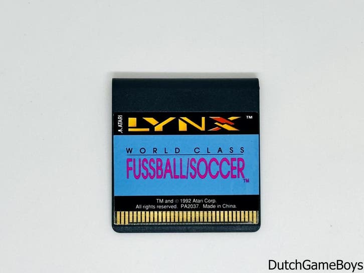 Atari Lynx - World Class - Fussball / Soccer, Games en Spelcomputers, Spelcomputers | Atari, Gebruikt, Verzenden