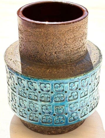 Bitossi - Aldo Londi - Vaas - Keramiek - Rimini blauw