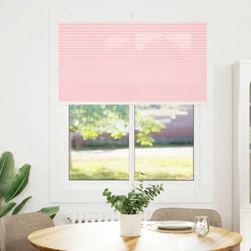 vidaXL Plissé rolgordijn 110x100cm stofbreedte 109,4cm, Verzenden, Nieuw