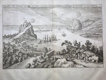 Italië - Ligurië, Genua; Matthäus Merian und Magnus Zeiller, Nieuw
