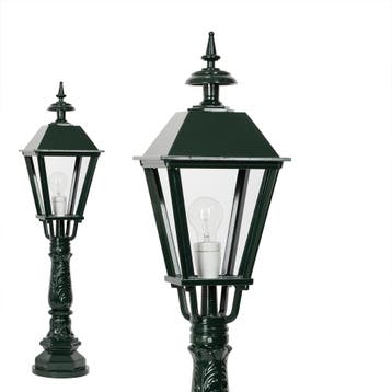 Tuinverlichting klassiek Tuinlantaarn Salford Aluminium E27, Verzenden, Nieuw