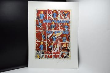 Mimmo Rotella (1918-2006) - La Mia Bocca