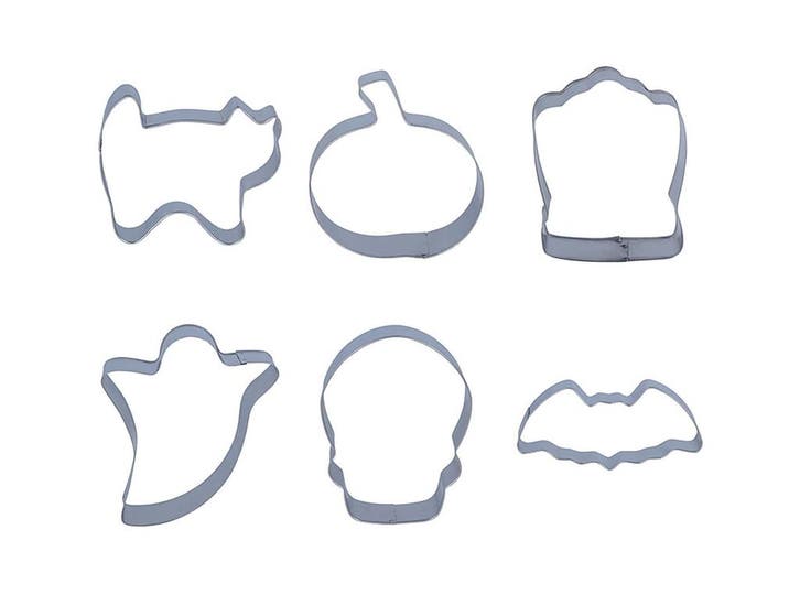 Halloween Koek Vormpjes 6st, Hobby en Vrije tijd, Feestartikelen, Nieuw, Verzenden