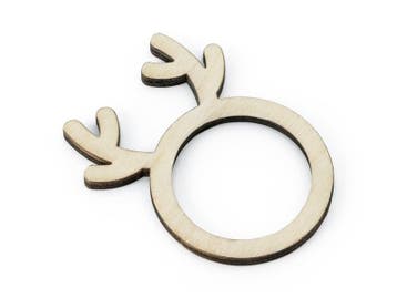 Servet Ringen 4cm 6st, Verzenden, Nieuw