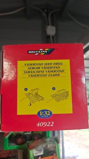 Britains 1:32 - Machine agricole miniature - Väderstad Seed