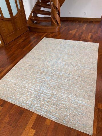 Tapis moderne indien unique en soie - Tapis - 240 cm - 180