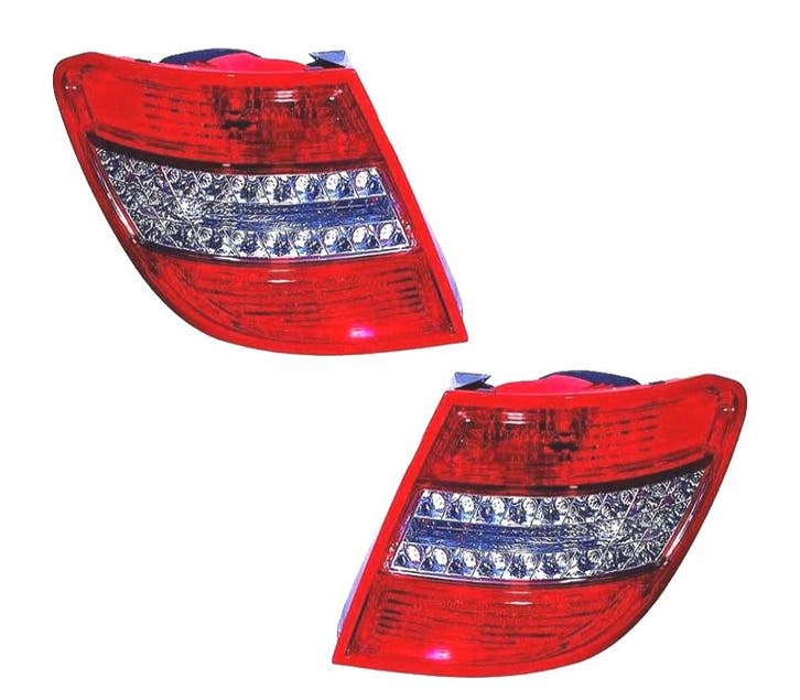 Feux Arrière Pour Mercedes Classe C W204 Estate Kombi 07-10, Autos : Pièces & Accessoires, Éclairage, Envoi