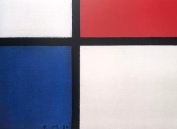 Piet Mondrian (1872–1944) (after) - Composition with Red,