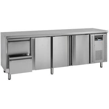 Koelwerkbank | COOL-LINE | 553L | 3 Deuren + 2 Laden (1/1, Verzenden