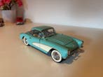 Franklin Mint 1:24 - Modelauto - 1956 Chevrolet Corvette, Hobby en Vrije tijd, Nieuw