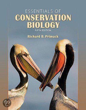 Essentials of Conservation Biology 9780878936403, Verzenden, Gelezen, Richard B. Primack