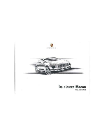 2013 PORSCHE MACAN HARDCOVER BROCHURE NEDERLANDS