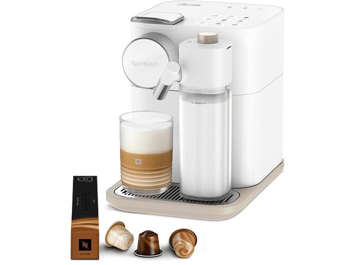 De Longhi - Capsulemachine - Wit, Elektronische apparatuur, Koffiezetapparaten, Koffiepads en cups, Nieuw, Afneembaar waterreservoir