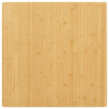 vidaXL Tafelblad 90x90x2,5 cm bamboe, Verzenden, Nieuw
