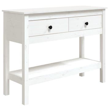 Wandtafel 100cm Wit | Retour deal | OP = OP, Maison & Meubles, Tables | Dessertes, Verzenden
