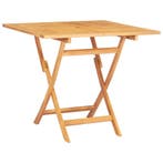 Inklapbare Teakhouten Tafel | Tweede Kansje | OP=OP, Verzenden, Nieuw, Teakhout