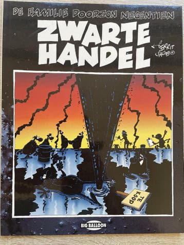 FAMILIE DOORZON 19 ZWARTE HANDEL / De familie Doorzon / 19, Boeken, Verzenden, Gelezen, JAGER