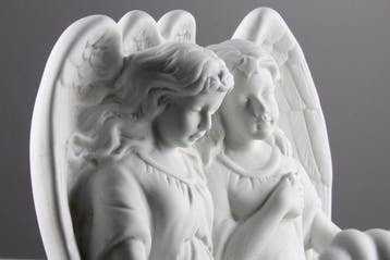 Wijwatervat - 1900-1930 - Angels