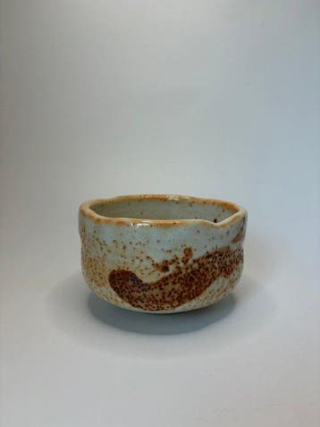 Japanse Ohi-stijl chawan – Ame-glazuur theeschaal –