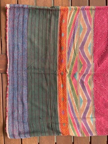 Traditionele tubusrok Sinh / Pha Sin - Ikat-weefsel en