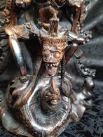 Spectaculair houtsnijwerk van Garuda in edel hout - Balinese